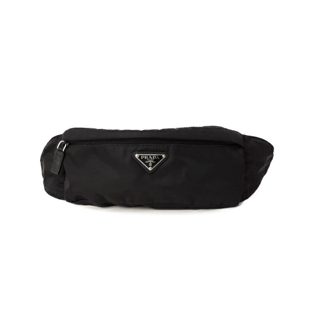 Prada Saffiano Leather Belt Bag Body Bum Crossbody Belt